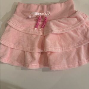 Lola and the Boys Tiered Kids Skirt